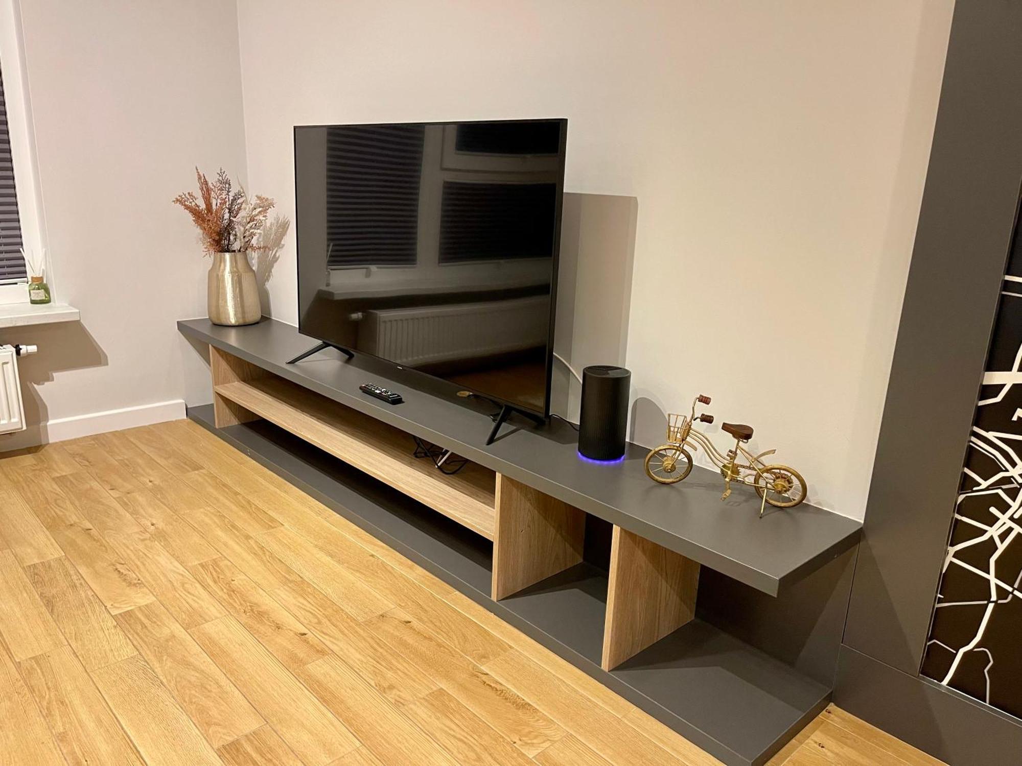 华沙Time&House Pileckiego Przy Centrum Onkologi I Klinice Novum Apartament Na Wylacznosc Pokoj,Sypialnia,Lozko, Lazienka,Kuchnia公寓 外观 照片